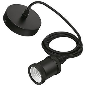Philips Snoerpendel zwart 150cm - 5473850