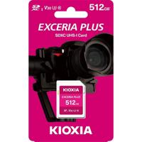 Micro SD kaart met adapter Kioxia PLUS UHS-I C10 R98 512 GB