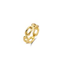 TI SENTO-Milano 12205SY Ring Chain zilver goudkleurig