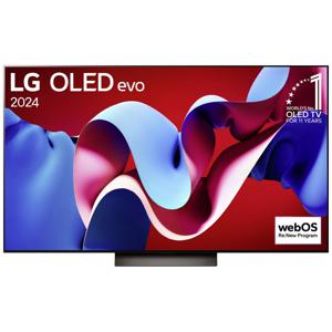 LG Electronics OLED65C47LA 4K OLED evo TV OLED-TV 165 cm 65 inch Energielabel F (A - G) CI+*, DVB-C, DVB-S2, DVB-T2, Smart TV, UHD, WiFi Zwart