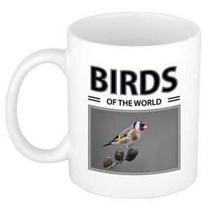 Foto mok Putter vogel beker - birds of the world cadeau Putters liefhebber - feest mokken