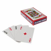 Speelkaarten set - 1x pakje met 54 kaarten - met plastic coating