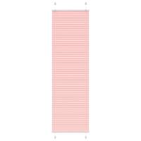 VidaXL Plissé rolgordijn 60x200 cm stofbreedte 59,4 cm polyester roze
