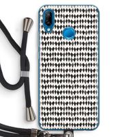 Crazy shapes: Huawei P20 Lite Transparant Hoesje met koord