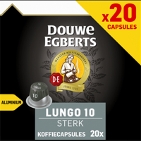 Douwe Egberts Lungo 10 Sterk 20 Capsules 104 g bij Jumbo