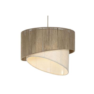 Plafondlamp Home ESPRIT Bruin Jute Metaal Touw 60 x 60 x 50 cm