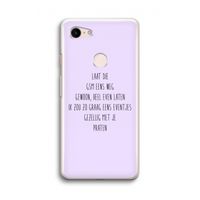 GSM: Google Pixel 3 Transparant Hoesje