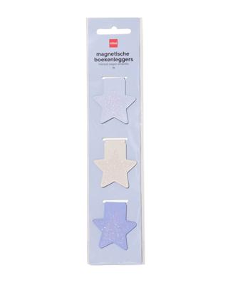 051 Magnetische Boekenleggers Sterren - 3 Stuks (multi)