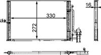 Condensor, airconditioning AC317000S