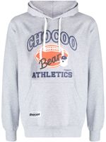 CHOCOOLATE hoodie en coton à logo imprimé - Gris