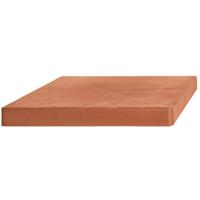 Prosperplast Plantenonderzetter - vierkant - terracotta - kunststof - 40 cm - multiroller