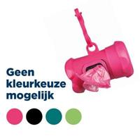 TRIXIE POEPZAKHOUDER BOTVORM MET POEPZAKJES ASSORTI