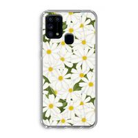 Summer Daisies: Samsung Galaxy M31 Transparant Hoesje Summer Daisies: Samsung Galaxy M31 Transparant Hoesje