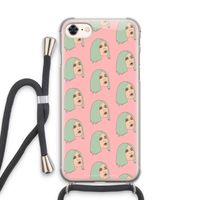 King Kylie: iPhone 8 Transparant Hoesje met koord