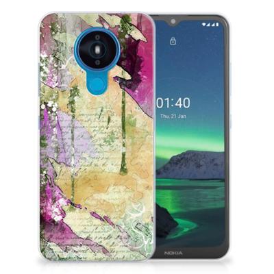 Smartphone hoesje Nokia 1.4 Letter Painting Smartphone hoesje Nokia 1.4 Letter Painting