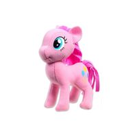 Pluche My Little Pony Pinkie pie speelgoed knuffel roze 13 cm - thumbnail
