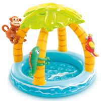 Intex 58417NP Wet Set Collection Tropisch Eiland Baby Zwembad 102x86 cm