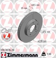 Remschijf Coat Z 370307620