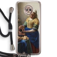 The Milkmaid: Motorola Moto G6 Transparant Hoesje met koord