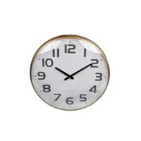 Overige Merken Wandklok dresden 43x6.5x43 cm messing/metaal