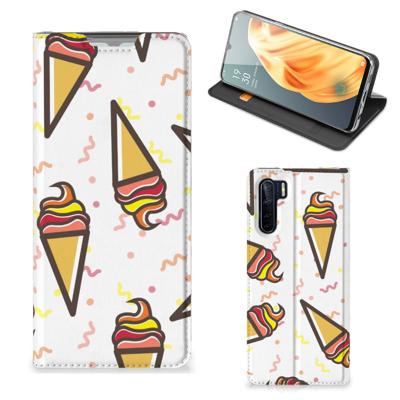 OPPO Reno3 | A91 | Flip Style Cover | Icecream