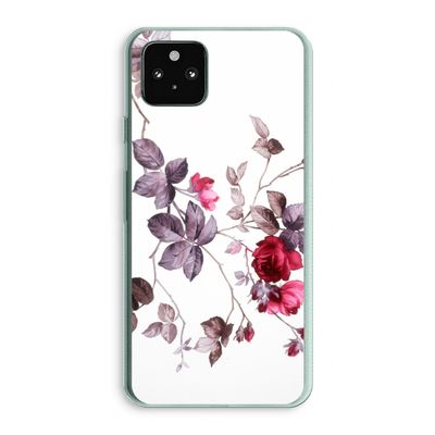 Mooie bloemen: Google Pixel 5a 5G Transparant Hoesje