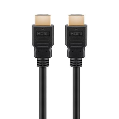 Goobay 4K HDMI kabel - 2.1 Ultra High Speed met ethernet - 2 meter - Zwart