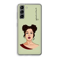 Pop-Art Creator: Samsung Galaxy S21 Transparant Hoesje