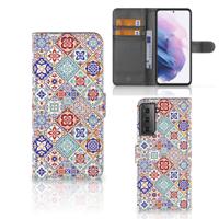 Samsung Galaxy S21 Plus | Bookcase | Tiles Color