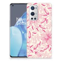 OnePlus 9 Pro TPU Case Pink Flowers