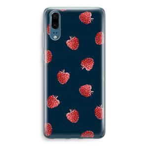 Framboosjes: Huawei P20 Transparant Hoesje