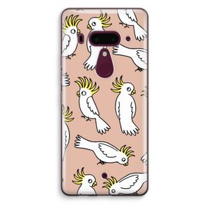 Papegaai: HTC U12+ Transparant Hoesje