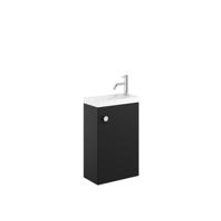Crosswater Alo fonteinset - 40x22cm - mat zwart AL4000FBM