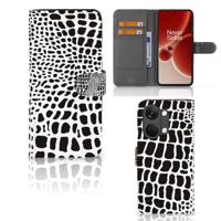 OnePlus Nord 3 | Telefoonhoesje | Met pasjeshouder | Slangenprint