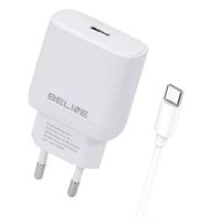 Beline PD 3.0 USB-C GaN Oplader - 30W - Wit - thumbnail