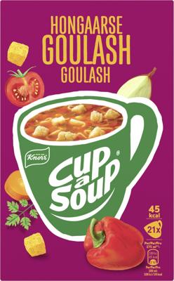Knorr Cup-a-Soup hongaarse goulash, pak van 21 zakjes