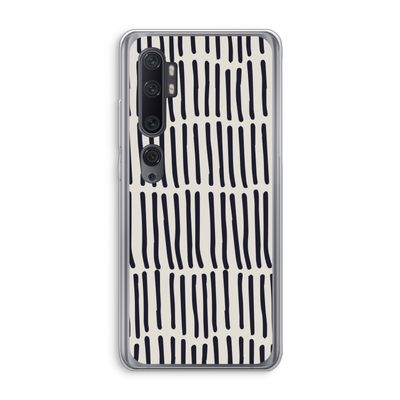 Moroccan stripes: Xiaomi Mi Note 10 Transparant Hoesje