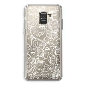 Vexx City #2: Samsung Galaxy A8 (2018) Transparant Hoesje