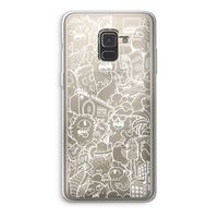 Vexx City #2: Samsung Galaxy A8 (2018) Transparant Hoesje