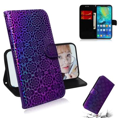 Voor Huawei mate 20 Pro effen kleur kleurrijke magnetische Buckle horizontale Flip PU lederen draagtas met houder & kaartsleuven & portemonnee & Lanya