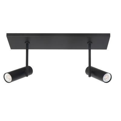 Highlight Zwarte spotTrend 2-lichts recht - S7534.01