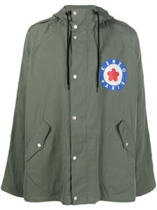 Kenzo parka à motif Boke Flower - Vert