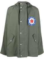 Kenzo parka à motif Boke Flower - Vert