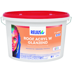 relius roof acryl w seidenglanzend rotbraun 12.5 ltr