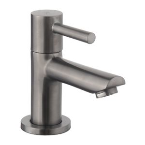 Fonteinkraan BWS Toiletkraan Met Keramisch Binnenwerk Gunmetal