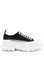 Alexander McQueen baskets Tread Slick à lacets - Noir - thumbnail