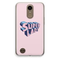 Superlady: LG K10 (2017) Transparant Hoesje Superlady: LG K10 (2017) Transparant Hoesje
