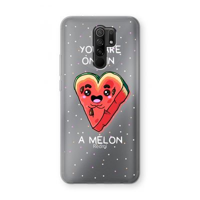 One In A Melon: Xiaomi Redmi 9 Transparant Hoesje