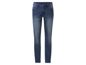 LIVERGY Heren jeans slim fit (50, Blauw)