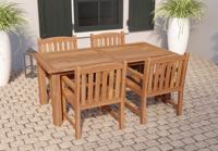 Tuintafel Modern teak 250 cm Tuindeco - Tuindeco